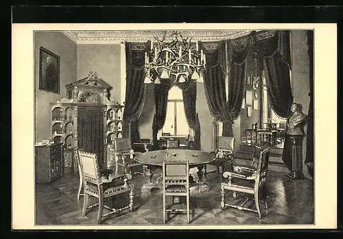 AK Freyburg a. M., Sektkellerei Kloss & Foerster, Empfangszimmer