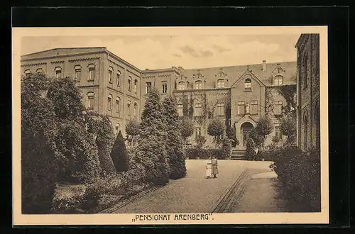 AK Arenberg, Pensionat Arenberg, Hofansicht