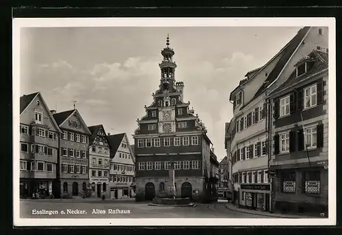 AK Esslingen a. N., Altes Rathaus