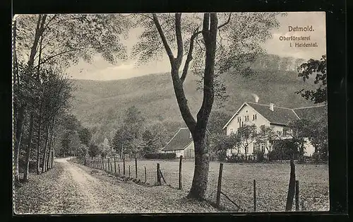 AK Detmold, Oberförsterei im Heidental