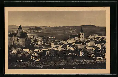AK Heidenreichstein /Niederdonau, Teilansicht mit Kirche