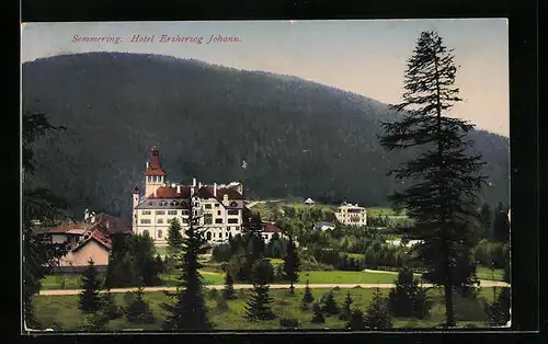 AK Semmering, Hotel Erzherzog Johann