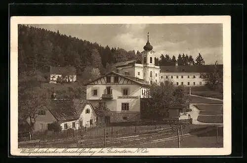 AK Mariahilferberg bei Gutenstein, Wallfahrtskirche