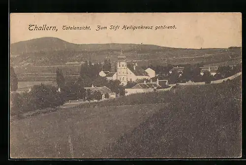 AK Thallern, Totalansicht, Zum Stift Heiligenkreuz gehörend