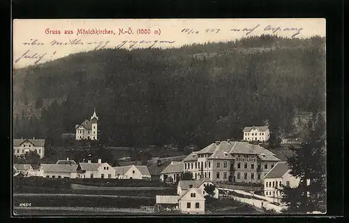 AK Mönichkirchen, Ortspartie