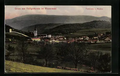 AK Heiligenkreuz, Panorama von Norden