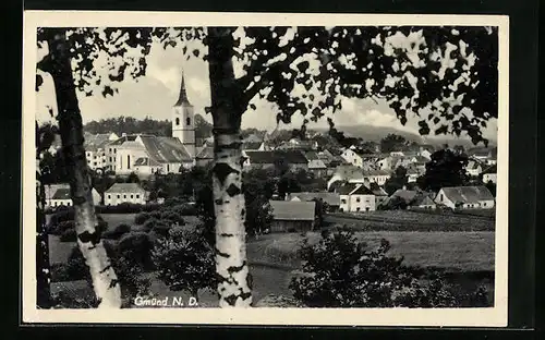 AK Gmünd, Panorama des Ortes