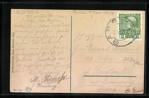 AK Thunau bei Gars, Kamppartie mit Segelboot