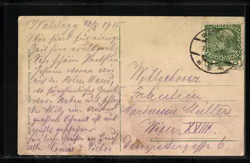 AK Waldegg, Panorama des Ortes