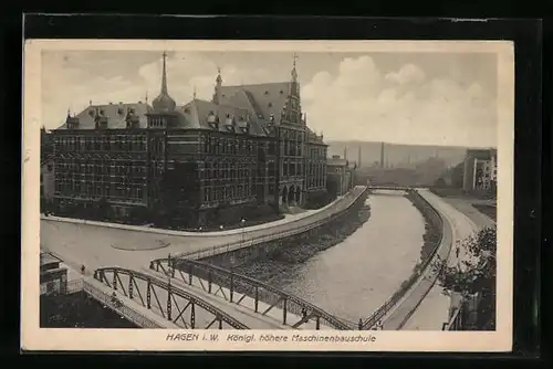 AK Hagen i. W., Königl. höhere Maschinenbauschule