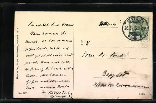 AK Köln-Neustadt, Handels-Hochschule