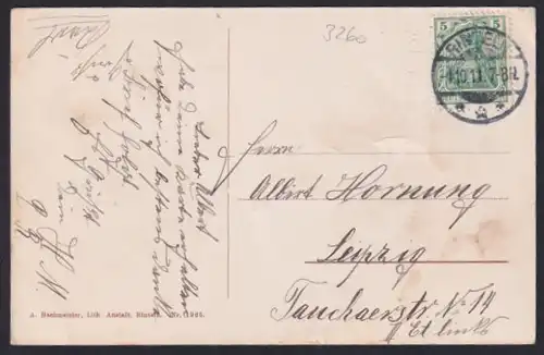 AK Rinteln a. Weser, Ortsansicht mit Hohenstein und Arensburg