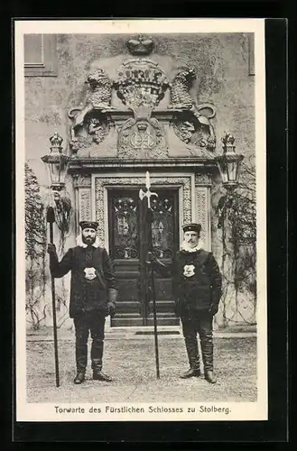 AK Stolberg, Torwarte des Fürstlichen Schlosses