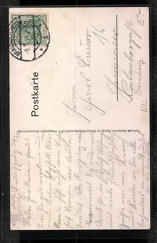 Künstler-AK Braunschweig, Ansicht vom Dom