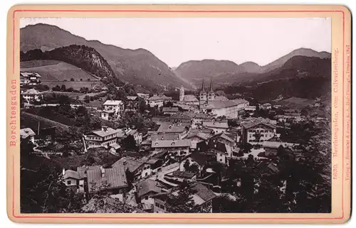 Fotografie Römmler & Jonas, Dresden, Ansicht Berchtesgaden, Blick auf die Stadt vom Calvarienberg