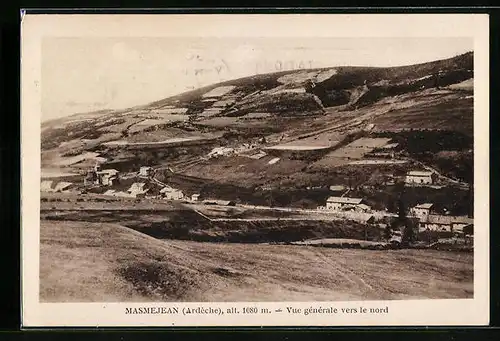 AK Masmejean, Vue generale vers le nord