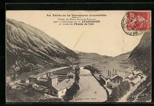 AK Notre-Dame de Briancon, Usines pour la fabrication de la Cyanamide au moyen de l`Azote de l`air