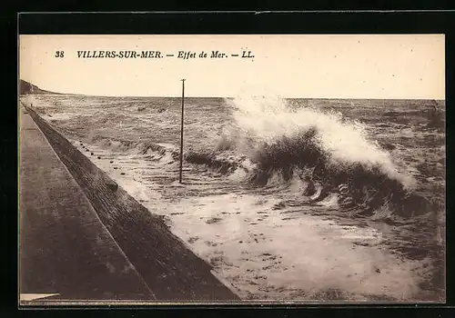 AK Villers-sur-Mer, Effet de Mer