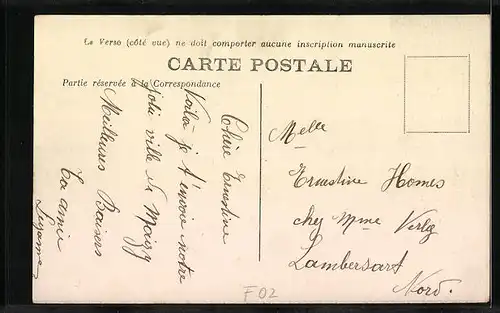 AK Maizy, Rue Principale en 1925