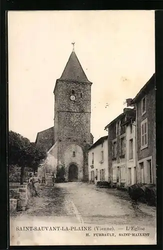AK Saint-Sauvant-la-Plaine, L`Eglise