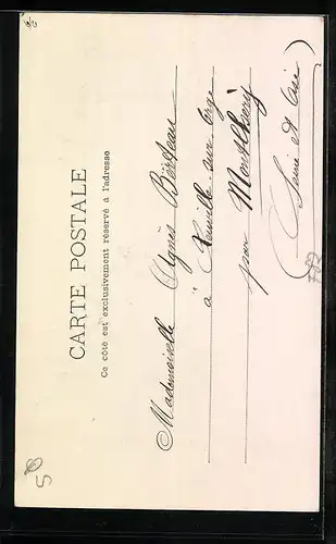 AK Le Mas Grenier, Clocher de l`Eglise