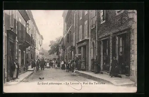 AK La Levade, Rue des Taillades