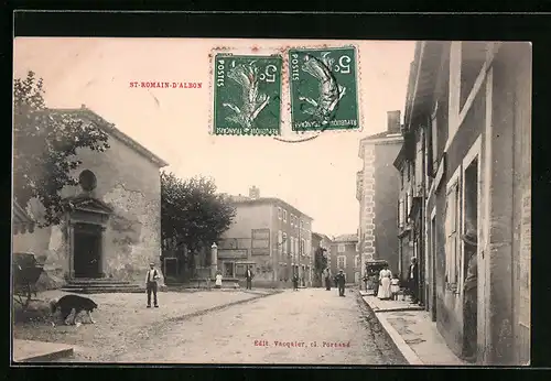 AK St-Romain-d`Albon, Ortsansicht