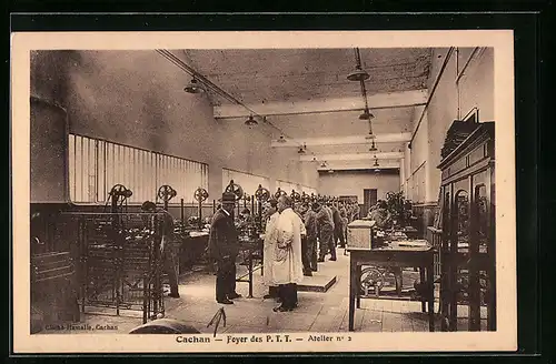 AK Cachan, Foyer des P. T. T., Atelier no 2