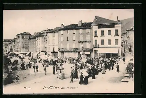 AK St.-Affrique, Jour de Marché