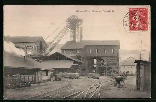 AK Alais, Mines de Rochebelle