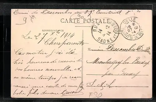 AK Delle, 7, Rue St-Nicolas, Strassenpartie