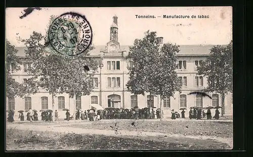 AK Tonneins, Manufacture de tabac