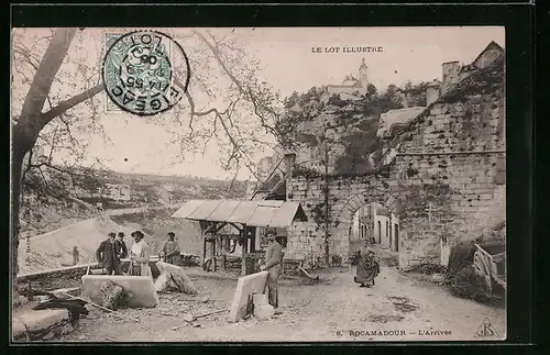 AK Rogamadour, L`Arrivée