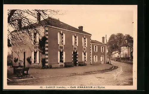 AK Garein, Café Abraham et Église