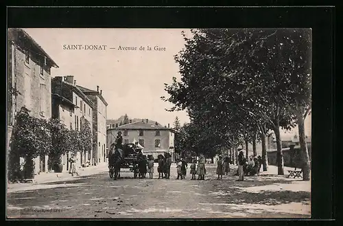 AK Saint-Donat, Avenue de la Gare