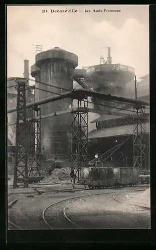 AK Decazeville, Les Hauts-Fourneaux