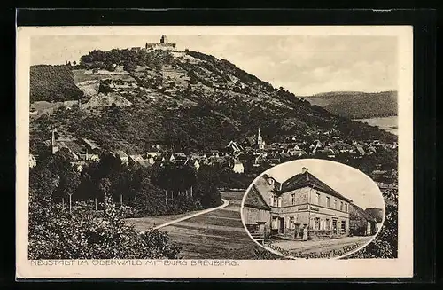 AK Neustadt /Odenwald, Burg Breuberg