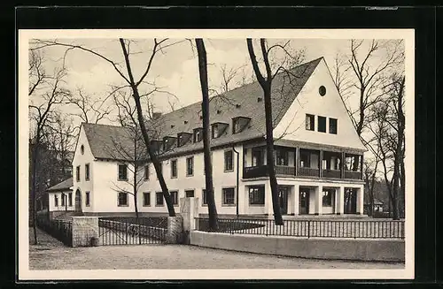 AK Mannheim, Blick auf die Jugendherberge