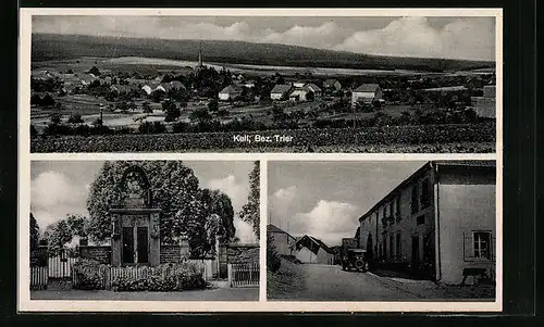 AK Kell /Bez. Trier, Gesamtansicht, Strassenpartie