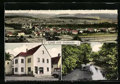 AK Salmrohr, Gesamtansicht, Geschäftshaus