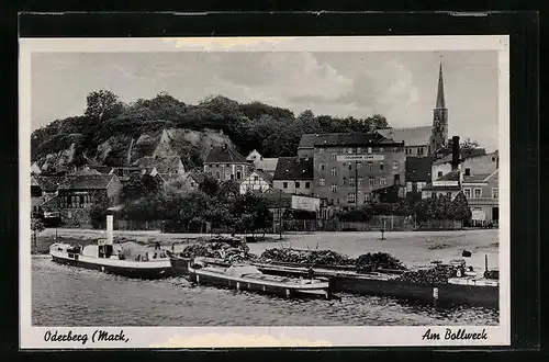 AK Oderberg /Mark, Partie am Bollwerk