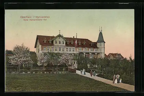 AK Hahnenklee /Harz, Hotel Hahnenkleer Hof