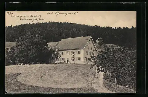 AK Schweigmatt-Blumberg, Pensionshaus Karl Klemm