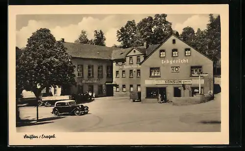 AK Seiffen /Erzgeb., HO-Gaststätte Buntes Haus