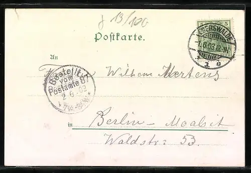 AK Eberswalde, Eberswalder Wasserfall