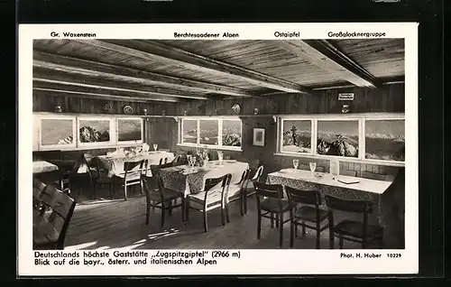AK Zugspitze, Deutschlands höchste Gaststätte Zugspitzgipfel