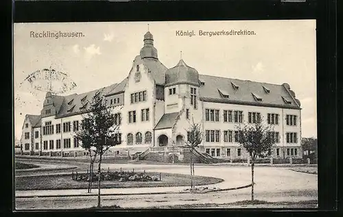 AK Recklinghausen, Königl. Bergwerksdirektion