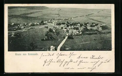 AK Kemnade, Fliegeraufnahme der Gemeinde