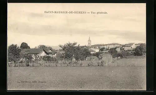 AK Saint-Maurice-de-Rémens, Vue generale