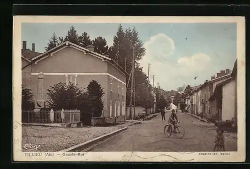 AK Villieu, Grande Rue